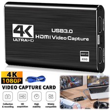4K Audio Video Capture Card USB 3.0 HDMI Video Capture Device for Game Recording