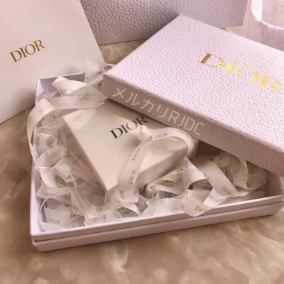 Christian Dior Parfums Mirror Mat-Black x Silver Square 7x7x1cm w