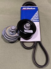 Gm Ac Belt Tensioner And Ac Beltc6 Corvette 2005-13 Without Dry Sump System