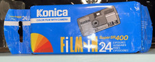 VTG Konica Disposable Camera Color Film ISO400 24EXP Film In Flash Photos