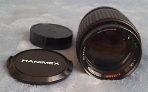 Miranda Auto MC 28-135mm Lens with Pentax Mount + Front & Rear Lens Caps