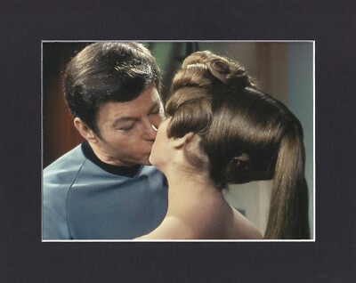 8X10'' Matted Print Picture Original Star Trek: McCoy & Natira