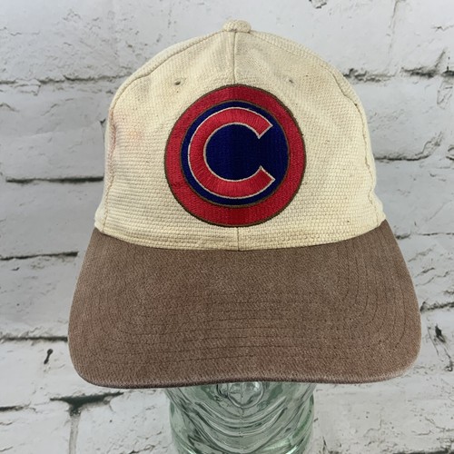 Chicago Cubs Ballcap Hat Beige 