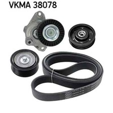 SKF Keilrippenriemensatz VKMA 38078