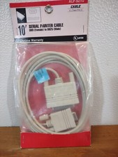 Genuine Apple Vintage DB9 to DB25 Serial Printer Cable Mac part no. APL-9210