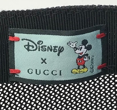 GUCCI Disney Micro GG Baseball Cap Mickey Mouse Collaboration Mesh Hat - Picture 9 of 9