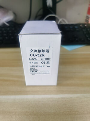 1PCS FOR TECO AC CONTACTOR CU-32R AC220V 3A1a1b -NEW | eBay