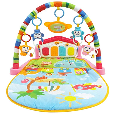 baby activity gym with piano