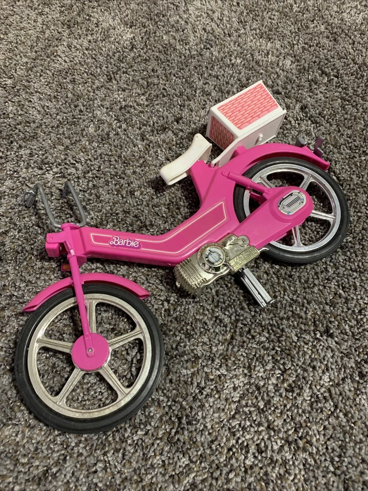 Bicicleta Barbie de Colección 1983 Rosa Caliente Foto 2 de 2