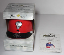 1999 Corey Patterson Signed Lansing Lugnuts Mini Baseball Helmet Chicago Cubs CO