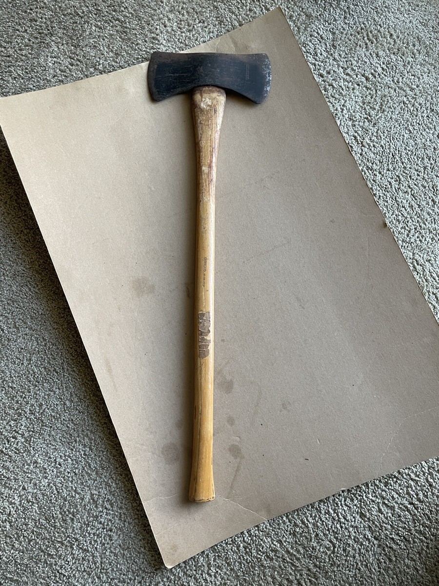 Vintage Stanley 3.5lb Double Bit Michigan Pattern Axe 59-235 Made