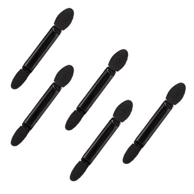 Lidschatten Pinsel, 5 Pcs Sponge Eyeshadow Brush, Lidschatten Pinsel Schwarz, Ei