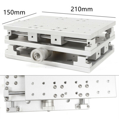XY Axis 2 Axis Positioning Work Table Laser Marking Machine Adjustable Workbench