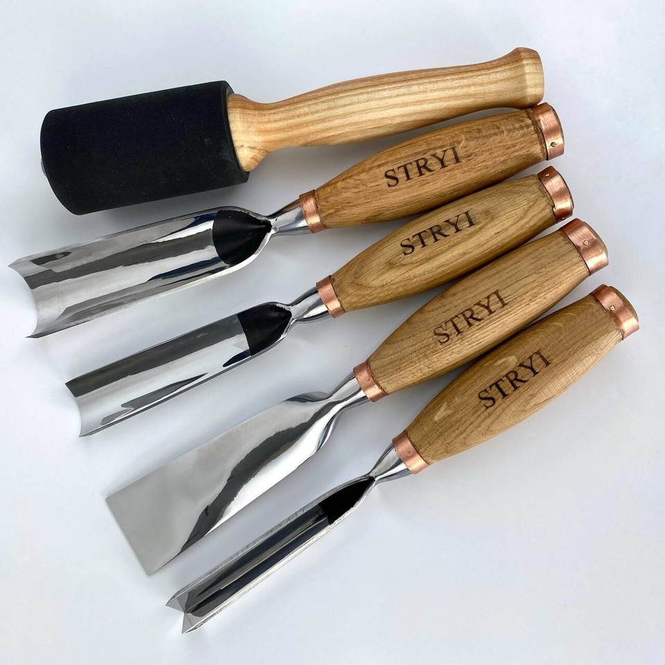 Sculpture Chisels Set, Heavy Duty tools, Hand Forged Gouges set ...