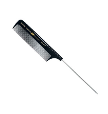 Echterhölter Nadelstielkamm – Toupierkamm Mit Wechselnder Zahnung, Handgefertigt Aus Acetat, Ca. 21 Cm