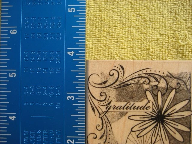 "Sello de goma Hero Arts collage gratitud 3,75"" x 3,25"" H4773" Foto 2 de 4