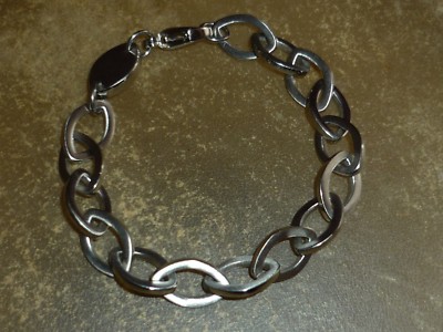 ARMBAND EDELSTAHL GLIEDER KETTE PW SCHMUCK NEU z SCHNAEPPCHEN PREIS