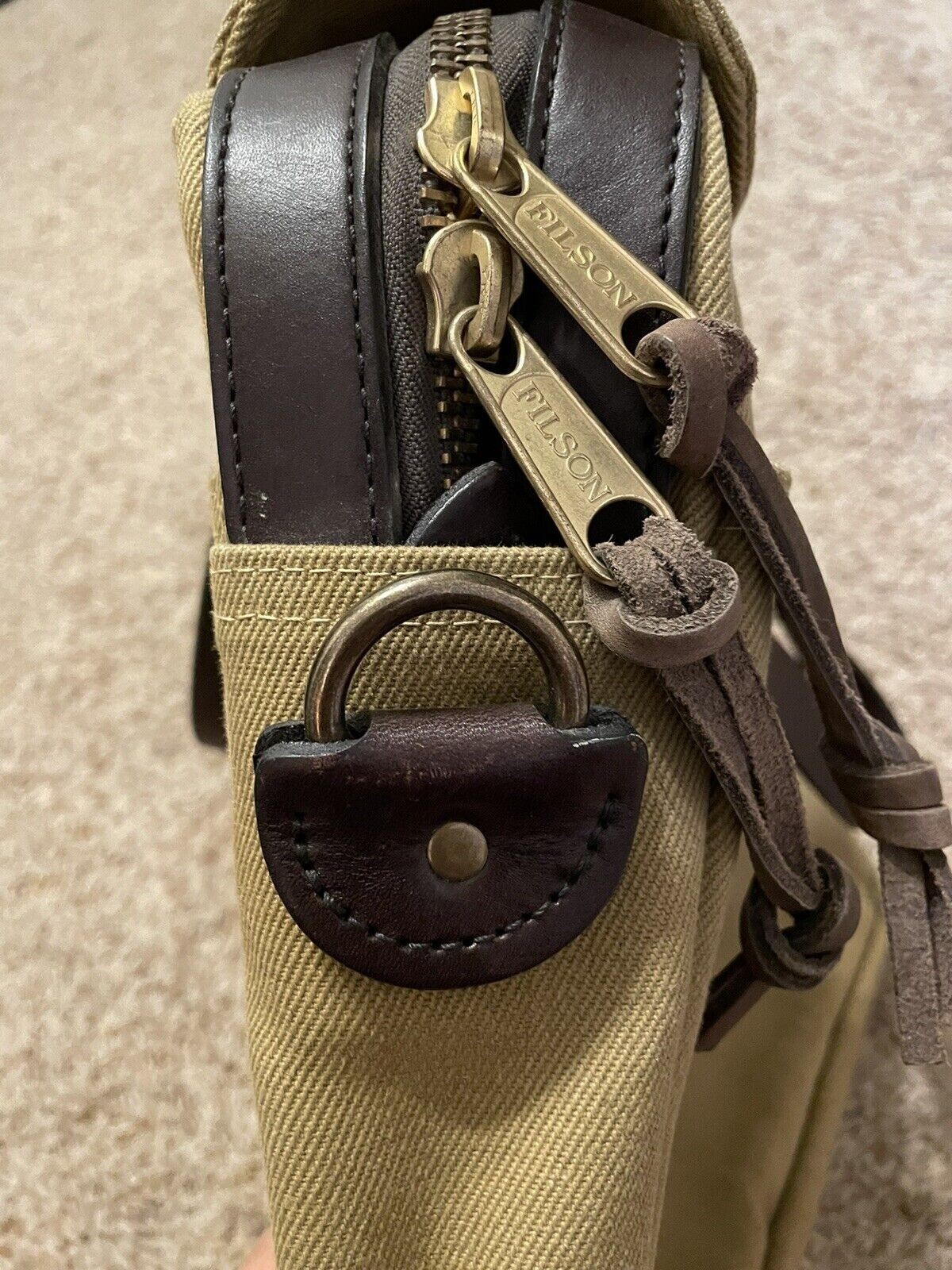 Filson 256 Original Briefcase No Shoulder Strap Gem