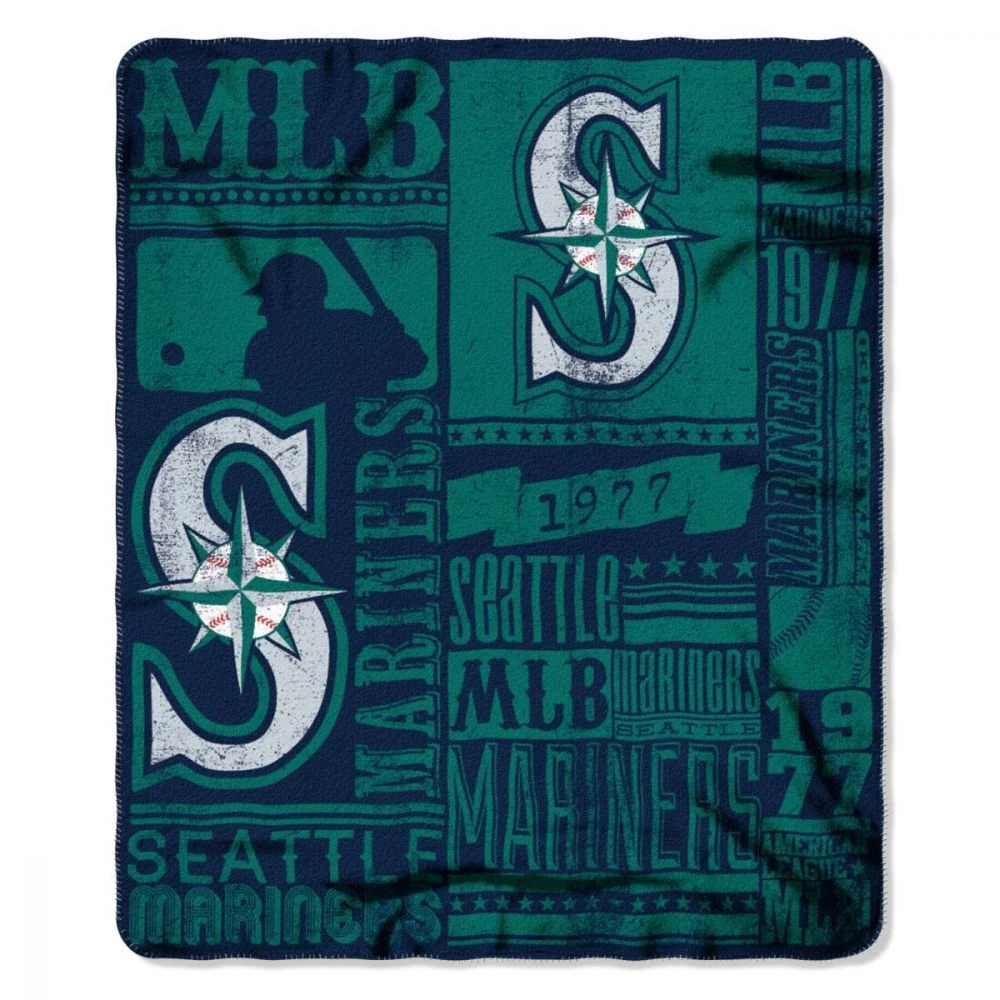 SOFT FLEECE THROW 50"x 60" STADIUM BLANKET NEW BASEBALL - PICK YOUR TEAM