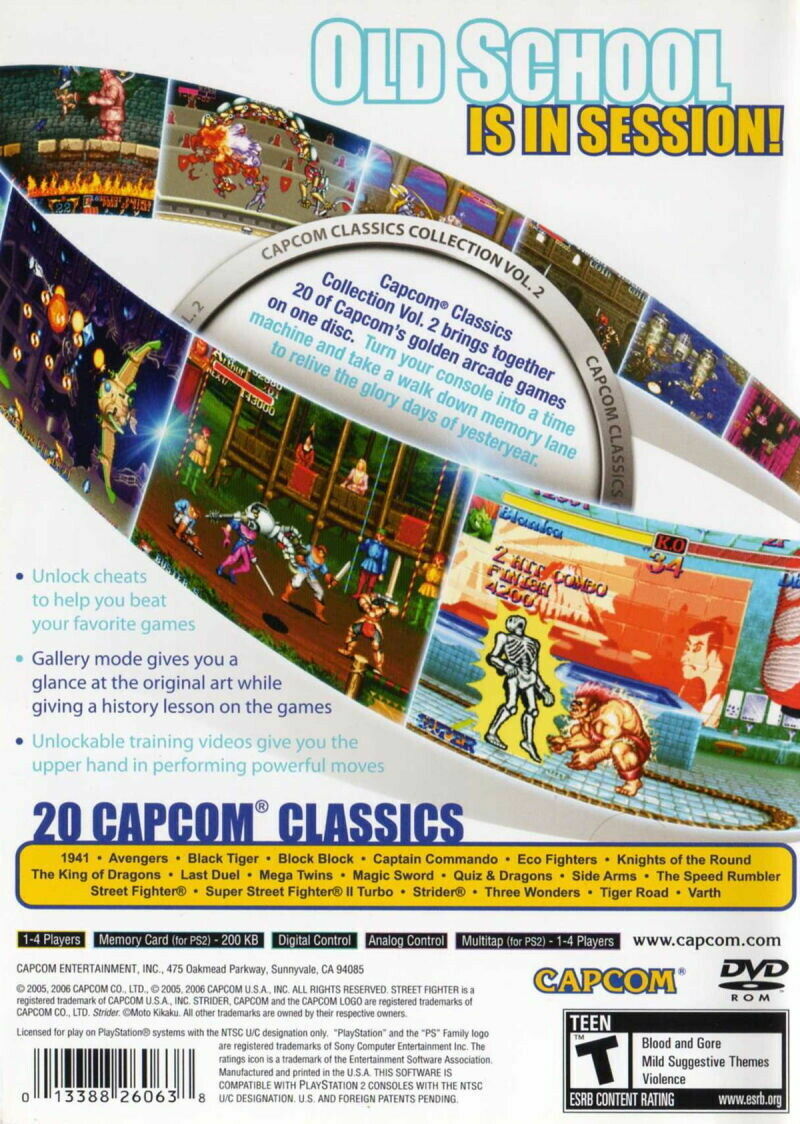 CAPCOM CLASSICS COLLECTION Vol.2 新品・北米版 Amazon | Capcom Classics Collection Volume 2 (輸入版:北米
