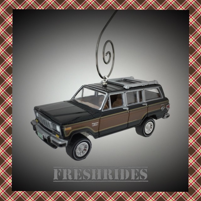 Vintage Style 1981 Custom AMC Jeep Wagoneer Limited 4x4 Christmas