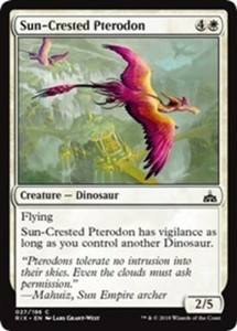 Sun-Crested Pterodon x4 - Rivals of Ixalan - NM-Mint, English - Rivals of Ixalan