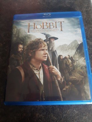 Hobbit An Unexpected Journey 2013 Blu Ray Movie Widescreen Very Good Condition
