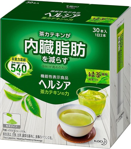 KAO Healthya Healthya Tea Catechin Power 30 sticks green tea flavor JP