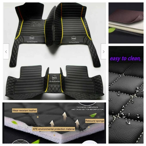 Car Floor Mats For Toyota 1999-2025 Auto Carpets Rugs All Weather Luxury - Bild 29 von 39