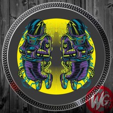 ONE DJ Turntable Slipmats 12 inch - SPACED OUT slipmat space astronaut edm dance