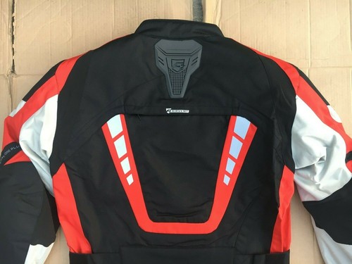 Akito Track Mens Touring Textile Waterproof Motorcycle Jacket UK 42" Chest (LB2) - Picture 5 of 12
