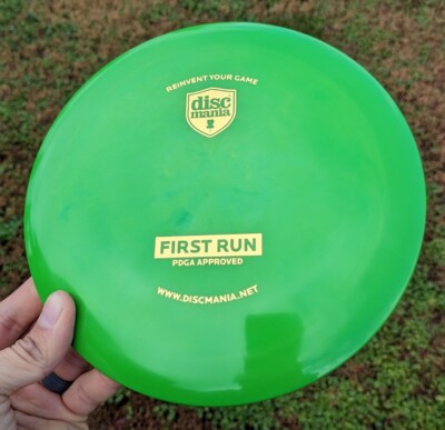 Swirly Green Innova Mold Discmania FIRST RUN S-Line DD3 175g Disc Golf