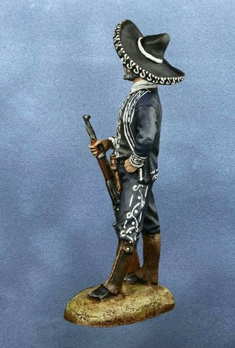 Bandit Tin Miniature Wild West Gangster Tin 54mm 1/32. Painted - Picture 3 of 4