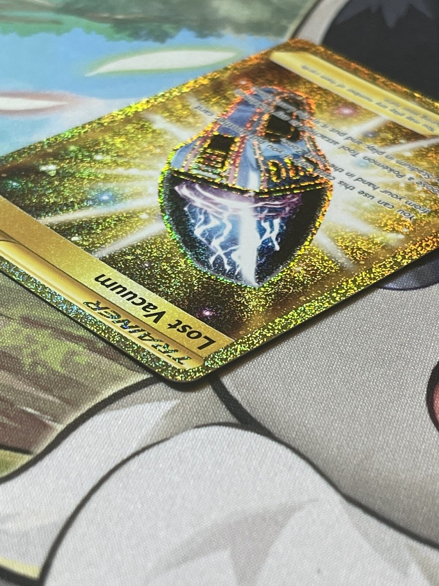 Pokemon TCG - Lost Vacuum - 217/196 - Gold Secret Rare - Lost Origin - MINT  | eBay