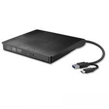 External Drive BD-RDL DVD-RW CD Writer Combo Recorder for PC and Mac