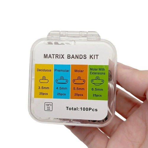 Dental Matrix Bands Ring Sectional Matrice Clamp Fit Garrison Palodent V3 System - Picture 92 of 122