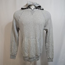 Vince Hooded Sweatshirt Adult Medium Wool Blend Gray Kangaroo Pocket