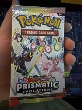 Prismatic Evolutions Booster Pack - Single Booster Pack Pokemon