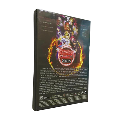 Anime DVD Seven Mortal Sins (Vol 1-12 End) +ONA (19 Episodes