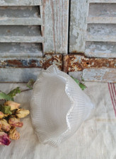 ANCIENNE TULIPE EN VERRE LAMPE HOLOPHANE