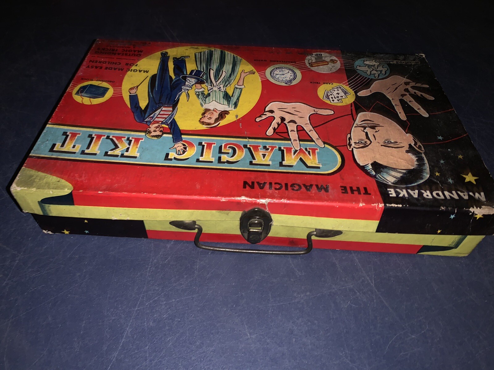 Vintage 1949 Mandrake The Magician Magic Kit And Extras eBay