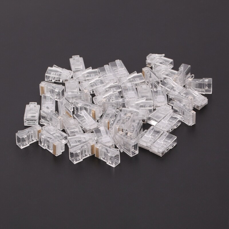 10P10C RJ48 Crystal Plug Modular Tool PC Replacement Part Terminals eBay
