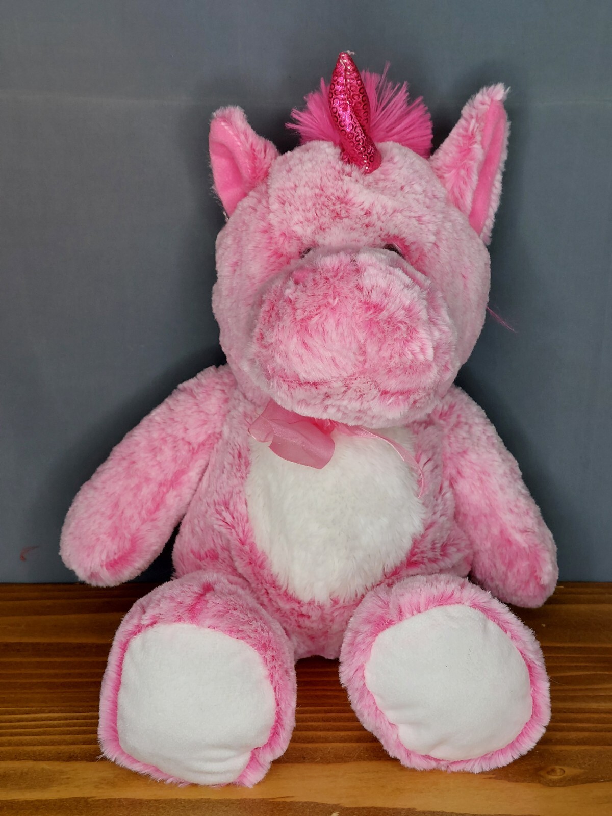 Plush Pink Unicorn Stuffed Animal Toy eBay