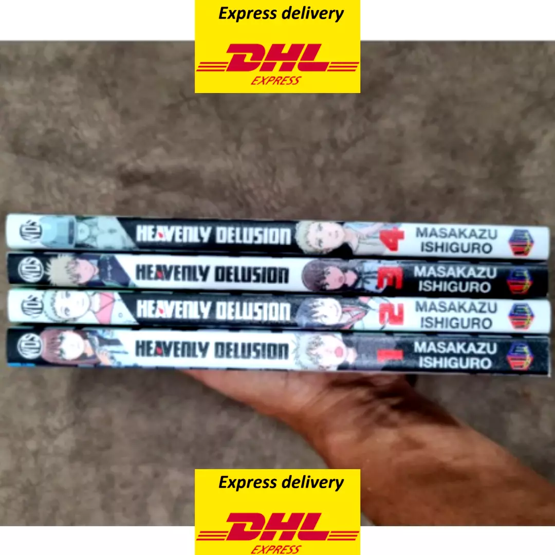 New Heavenly Delusion Manga Volume 1 - 4 English Version Comic Books - Fast  DHL