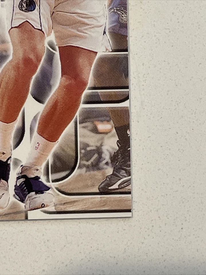 Dirk Nowitzki 2001-02 Fleer Maximum Floor Score Game-Used Court Card - Image 3 of 4