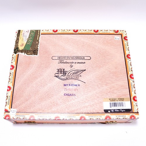 "Fonseca Zedros leere Holzzigarrenbox 9"" x 7"" x 2" - Bild 7 von 10