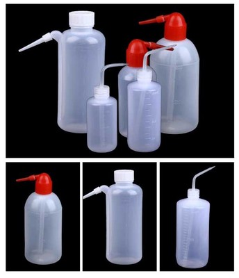 Secure and Trusted 150ml-1000ml Plastic Safe Washing Bottle for Labs