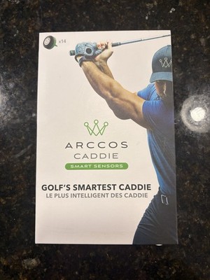 Arccos Caddie Golf Smart Sensors 14 Total Inc Putter Sensor Used/Good Condition