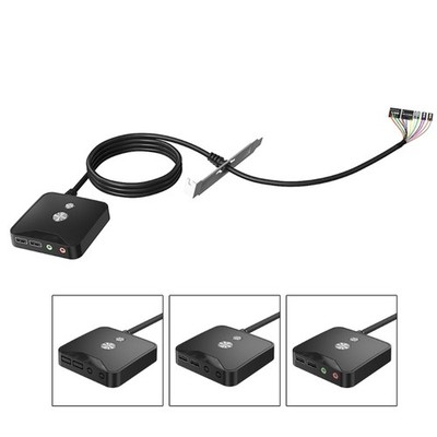 Computer Desktop Switch With USB PC Motherboard External Boot On/Off Reset