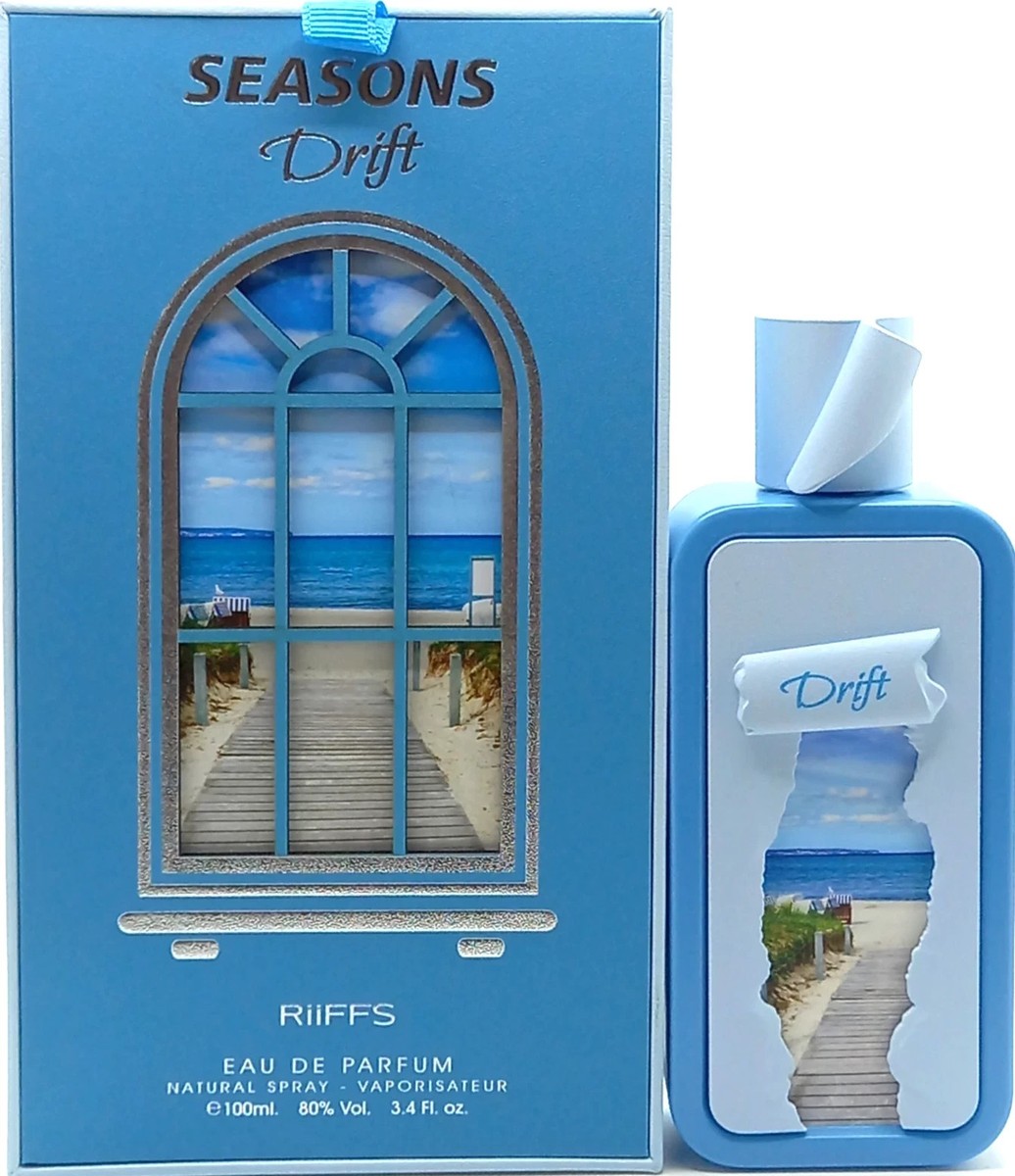 香水(ユニセックス) Riiffs Seasons Drift Riiffs Seasons Drift Eau De Parfum Spray Unisex 3.4 Oz / 100 ml